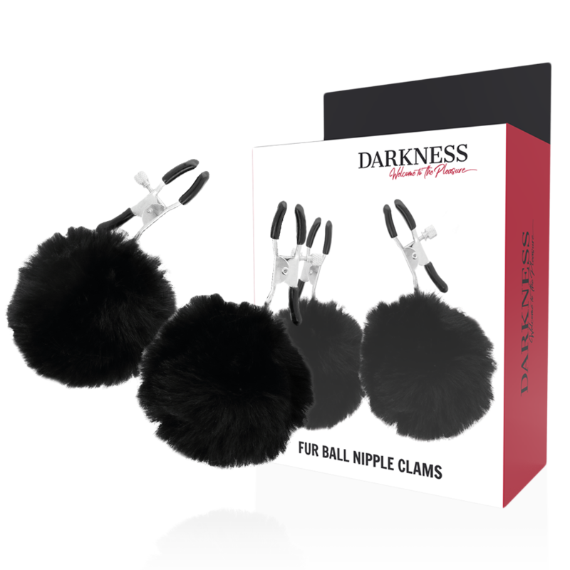 pinces à tétons à pompons modèle 1 Darkness