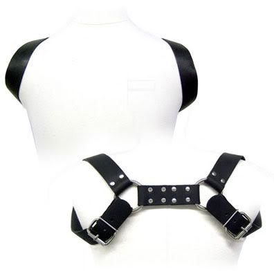 Harnais cuir homme holster épaules réglable Leather Body, vue 1 sur 1