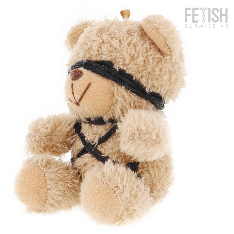 Ours en peluche BDSM Winnie Fetish Submissive modèle 6 attachée de cordes