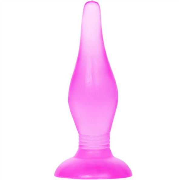 plug anal conique à ventouse lilas Soft Touch 14,2 cm Baile, photo principale