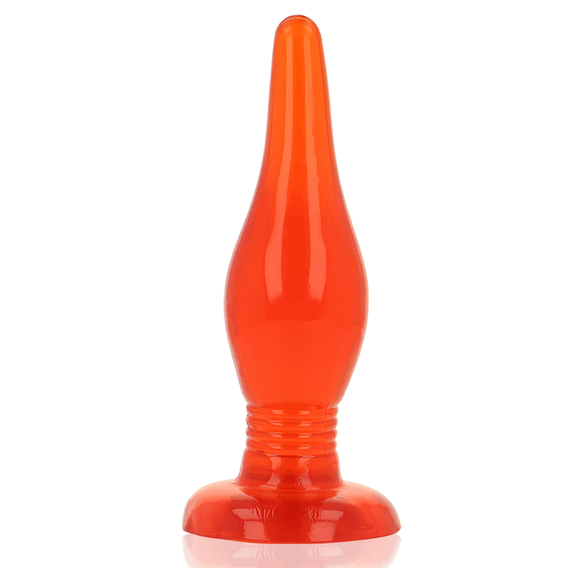 plug anal conique à ventouse rouge Soft Touch 14,2 cm Baile, photo principale