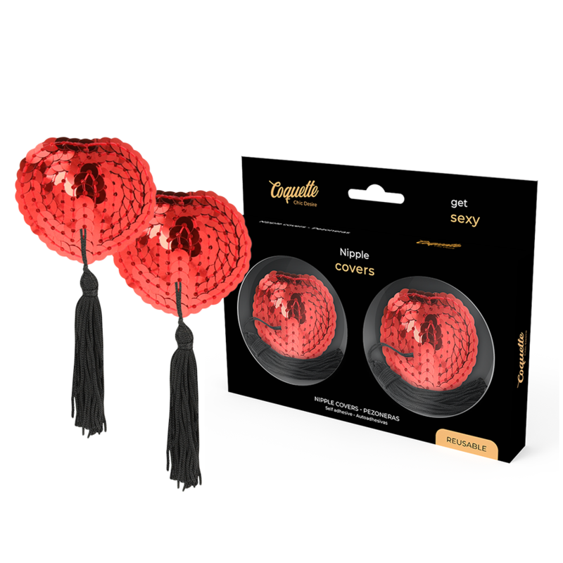 cache-tétons rouges Coquette Chic Desire, photo principale