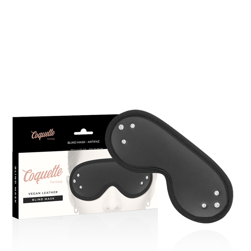 masque pour les yeux en cuir végan doublure néoprène Coquette Chic Desire Fantasy photo principale