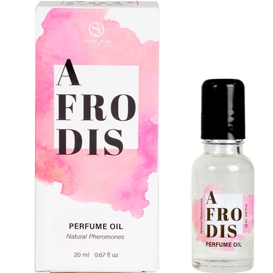 parfum roll-on aux phéromones pour femme Afrodis Secretplay 20 ml, vue 1 sur 3