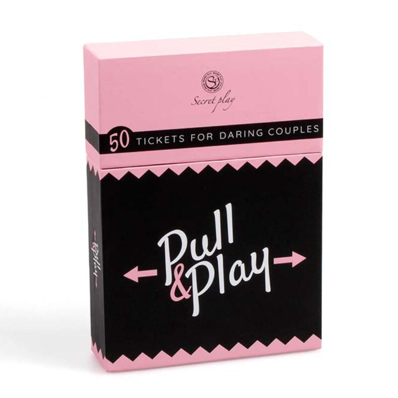 Jeu de cartes coquin Pull and Play pour couples Secret Play