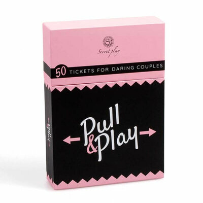 Jeu de cartes Pull and Play pour couples Secret Play, photo principale