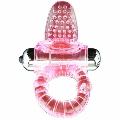 anneau pénien vibrant rose Sweet ABS 10 rythmes Baile, photo principale