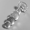 Plug anal en verre Nebula Ibiza modèle 1 transparent 10,5 cm