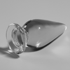 Plug anal en verre Nebula Ibiza modèle 4 transparent 11 cm