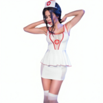 Costume infirmière sexy haut et jupe Chilirose CR 4160, photo principale