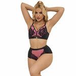ensemble soutien-gorge rose avec fermeture éclair L/XL Subblime 955588, photo principale