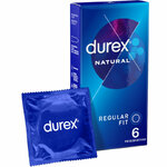 Préservatifs Durex Classique Naturel 6 unités, vue 1 sur 2
