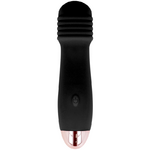 Vibromasseur rechargeable silicone noir Trois Dolce Vita, vue 1 sur 4