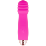 Vibromasseur rechargeable silicone rose Trois Dolce Vita, vue 1 sur 4