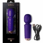 mini vibromasseur baguette rechargeable 16 fonctions violet Dream Rocks-Off, photo principale