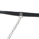 Harnais ceinture cuir noir à chaînes Subblime vue 4 sur 11