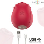 Stimulateur à succion rose bordeaux Camellia Intense vue 4 sur 6