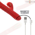 Vibromasseur va-et-vient et tapping rouge Thalia Intense vue 6 sur 8
