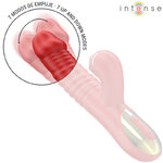 Vibromasseur va-et-vient et tapping rouge Thalia Intense vue 3 sur 8