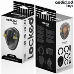 Addicted Toys Locked cage de chasteté verrouillée sans clé 11,5 cm, vue 6 sur 7