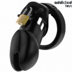 Addicted Toys Locked cage de chasteté Obsidian Hold taille M, vue 2 sur 7