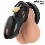 Addicted Toys Locked cage de chasteté Obsidian Hold taille M, vue 3 sur 7