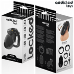 Addicted Toys Locked cage de chasteté Mindnight Cell taille S, vue 6 sur 7