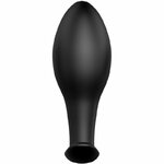 Plug anal vibrant Pretty Love forme dancre noir 12 modes, vue 4