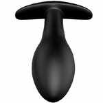 Plug anal vibrant Pretty Love forme dancre noir 12 modes, vue 6