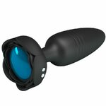 Plug anal vibrant Pretty Love Tarion lumière LED noir 12,5 cm, vue 2