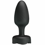 Plug anal vibrant Pretty Love Osborn lumière LED noir 9,8 cm, vue 4