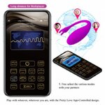 Vibromasseur connecté Pretty Love Catalina lilas avec application gratuite, vue 5
