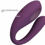 Masseur clitoridien Pretty Love Aari violet avec application gratuite, vue 7