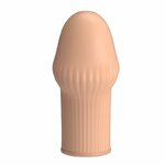 Manchon pénien Pretty Love Huel épaississant couleur chair, vue 2 sur 8