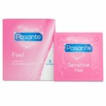 Préservatifs ultra fins Pasante Sensitive Feel 3 unités, vue 2 sur 4