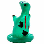 Préservatifs fantaisie peints à la main monstre du Loch Ness, vue 3 sur 4