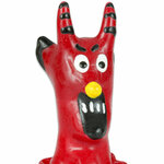 Préservatifs fantaisie peints à la main diable rouge Red Devil, vue 2 sur 3