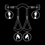 contention jambes ouvertes Fetish Submissive – vue 11