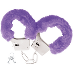 menottes doublées lilas Darkness – vue 2