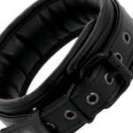 collier de posture noir avec laisse chaîne Darkness 3