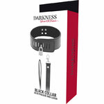 collier BDSM avec cadenas noir Darkness 5