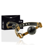 bâillon respirant en cuir végan Fetish Submissive 2
