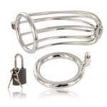 cage de chasteté en acier inoxydable modèle oiseau Metal Hard 2