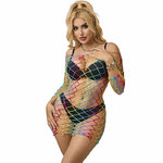 robe résille manches longues arc-en-ciel Subblime 4