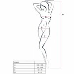 bodystocking résille noir avec ouverture à lentrejambe Passion BS013 2