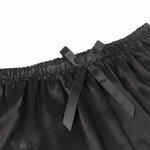 chemise de nuit décontractée en soie avec pantalon en dentelle noir L/XL Subblime 953942 6