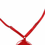 robe à bretelles avec string rouge S/M Subblime 954246 6