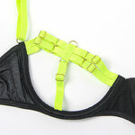 ensemble soutien-gorge avec collier et détails de jambes vert fluo L/XL Subblime 955281 8