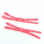 ensemble soutien-gorge avec collier et détails de jambes rose fluo L/XL Subblime 955304 9