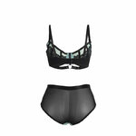 ensemble soutien-gorge vert avec fermeture éclair S/M Subblime 955557 6